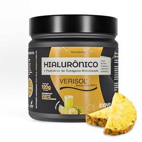 HIALURONICO C/ COLAGENO VERISOL INOVE NUTRITION 120G SABOR:ABACAXI