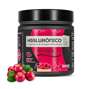 HIALURONICO C/ COLAGENO VERISOL INOVE NUTRITION 120G SABOR:CRANBERRY