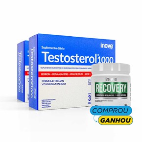 RECOVERY 150G + TESTOSTEROL 2 UN